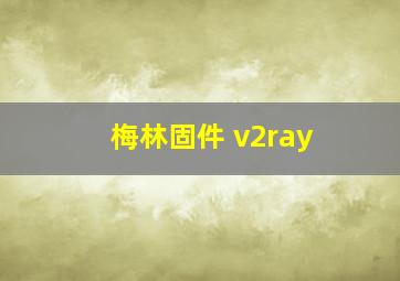 梅林固件 v2ray